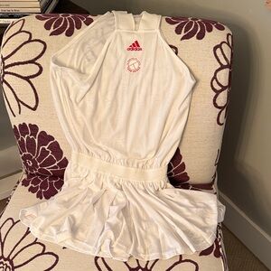 Adidas White Athletic Dress/short